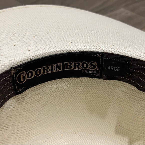 Goorin Bros “The Lucy” Floppy Brim Cream Straw Hat LARGE main image 5